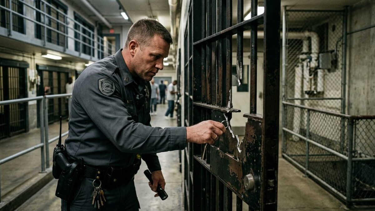 South African Inmate Recaptured Within 72 Hours After Cutting Through Prison Cell Door