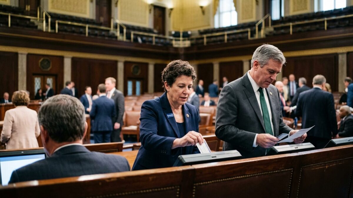Two House Democrats break ranks to rescue GOP agenda in rare floor revolt