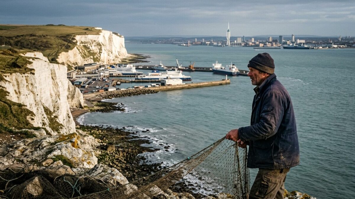 Who are Patriot Platform, the masked anti-migrant group that turned up at Dover and Portsmouth?