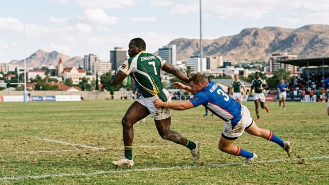 Zimbabwe vs Namibia in Windhoek: Tri-series path clear