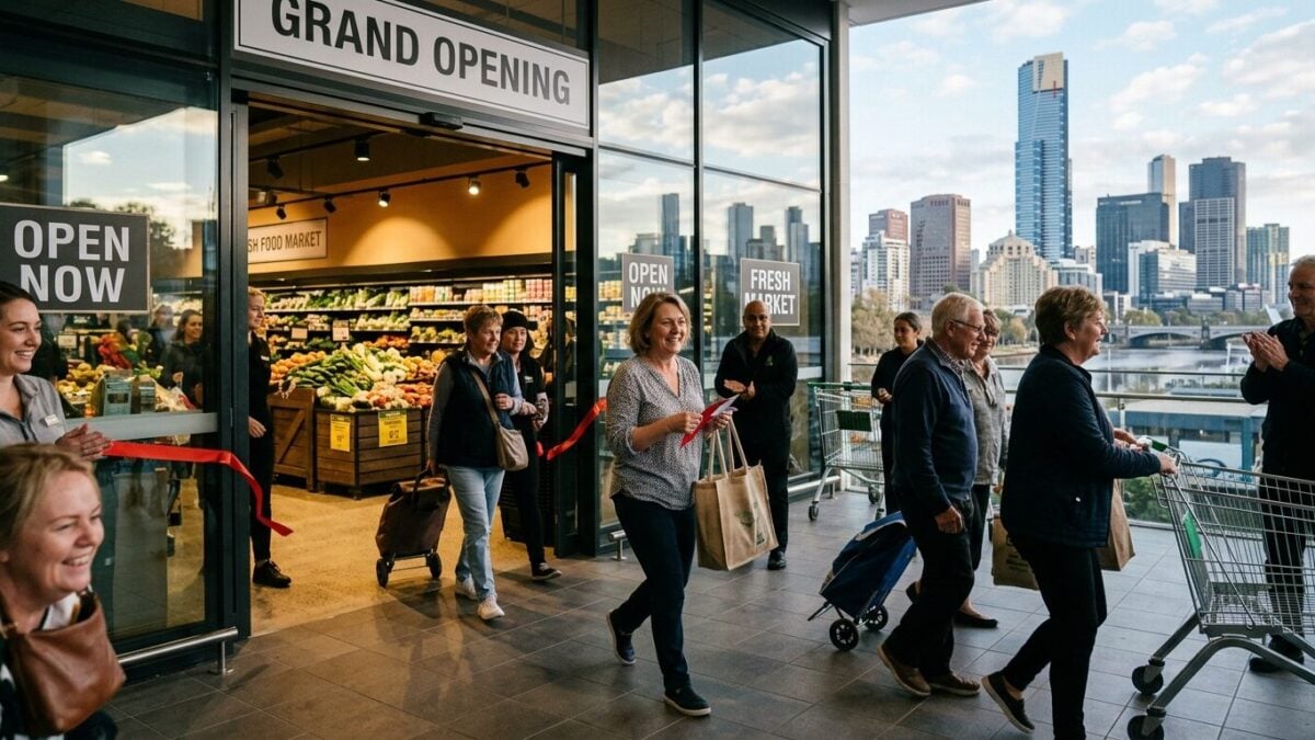 Adrian Portelli’s LMCT+ Supermarket Opens in Melbourne’s West