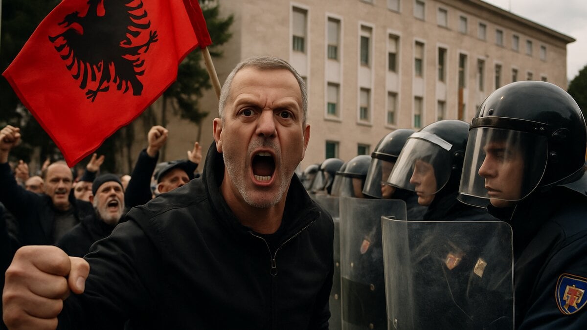 Albania’s violent protest threat puts EU path in focus