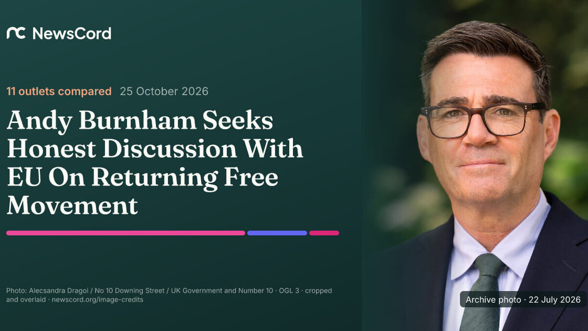 Andy Burnham Seeks Honest EU Debate on Free Movement