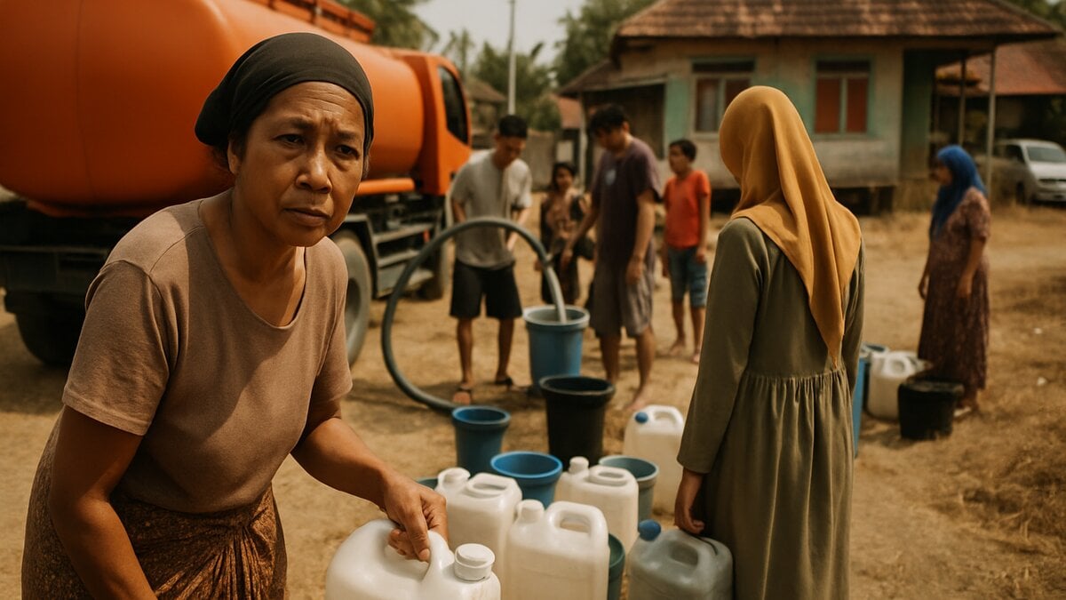 Cak Imin Sends 12,000 Liters of Clean Water to Fire-Hit OKI