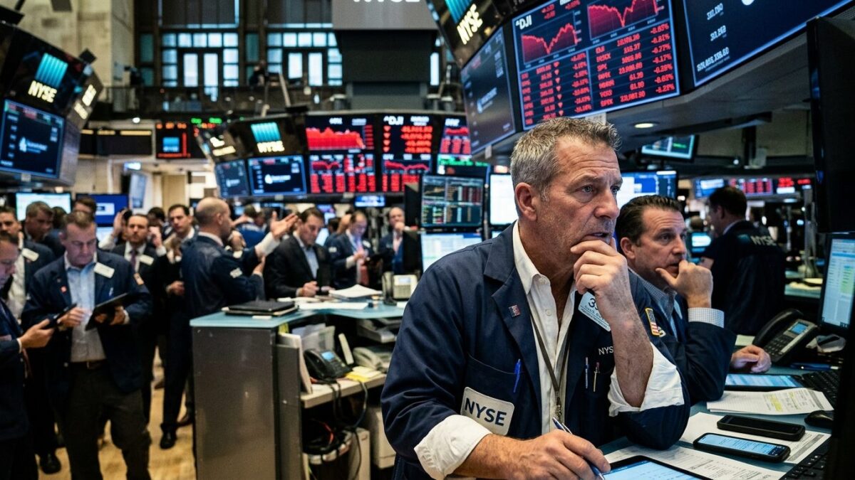 Dow falls 400 points as Treasury yields hit 24-year high