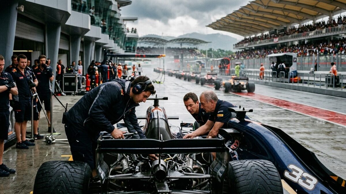 F1 Software Glitch, Not Rain Caution, Delayed Malaysian GP Start