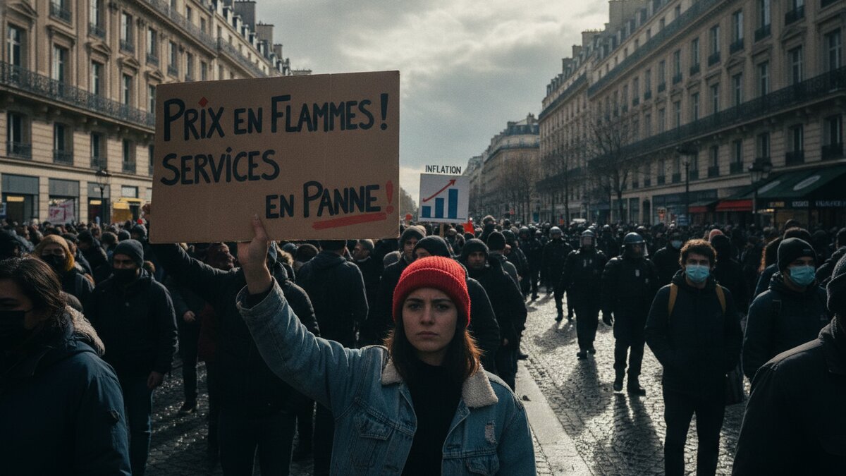 France Protests Expand as Inflation and Service Strains Fuel Anger