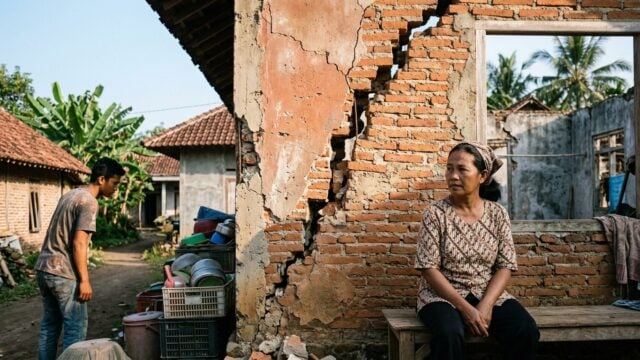 6.1 Magnitude Earthquake Hits Indonesia's Sumba Island, Damages Homes