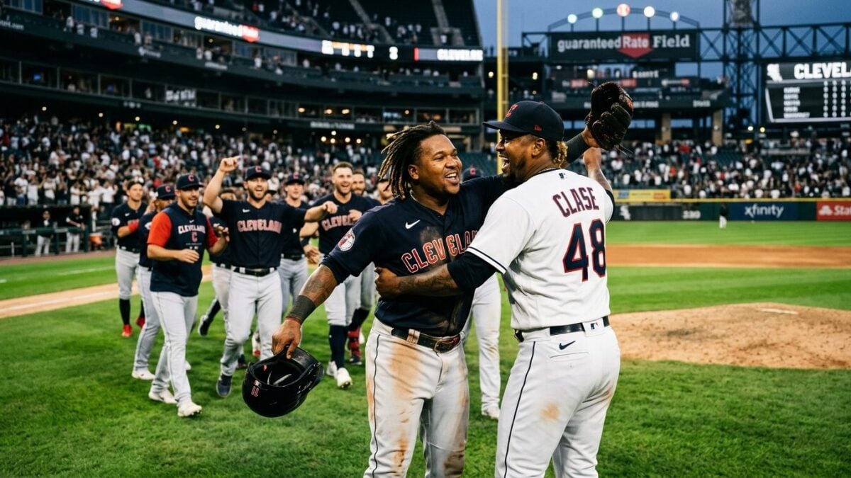 Guardians Beat White Sox 9-3 to Keep Postseason Hopes Alive