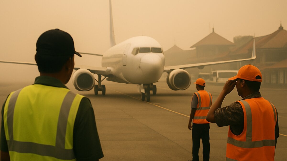 Indonesia Wildfire Smoke Disrupts Nearly 2,500 Flights