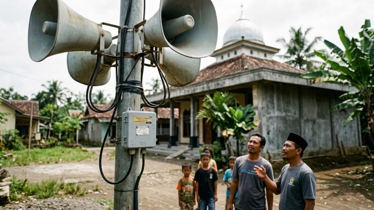 Indonesia looks mosque loudspeakers for quake alerts