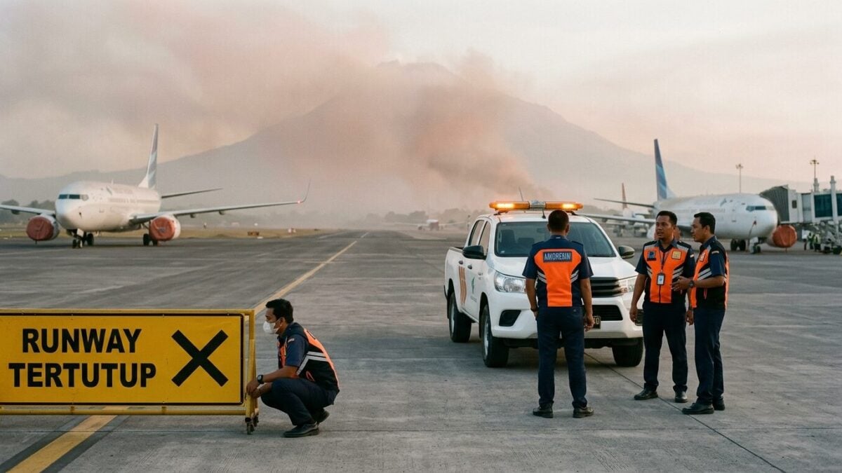 Anak Krakatau Eruption Disrupts 300,000 Air Passengers