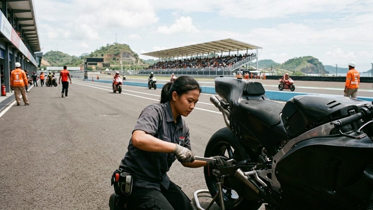 MotoGP™ Warm Up at Indonesia GP Sets Up Mandalika Race