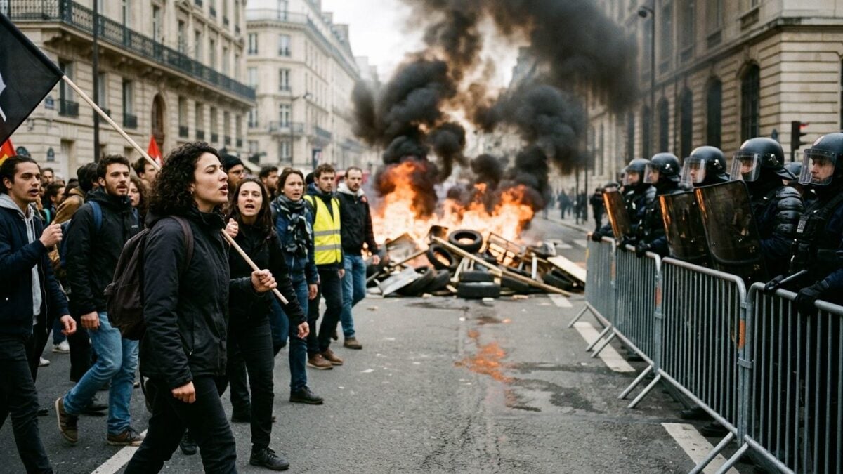 Rioters France Rip Streets as Anger Spreads Across Europe