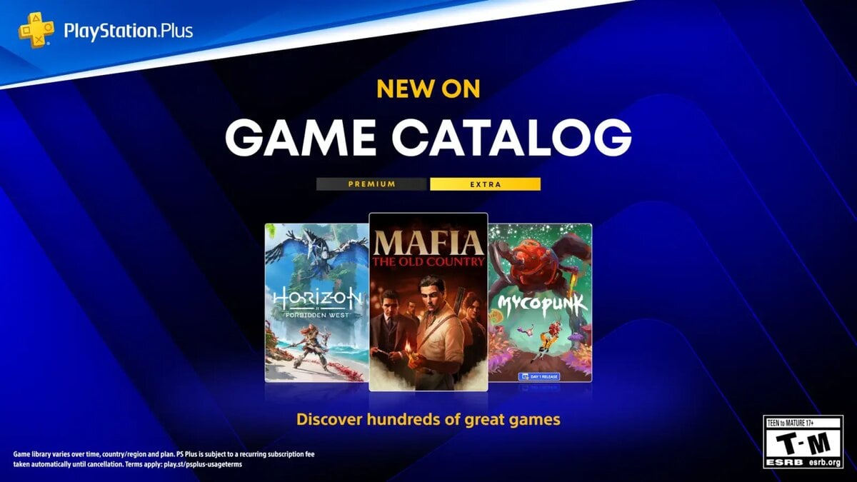 Sony Adds Mafia, Horizon and Mycopunk to October PlayStation Plus Games