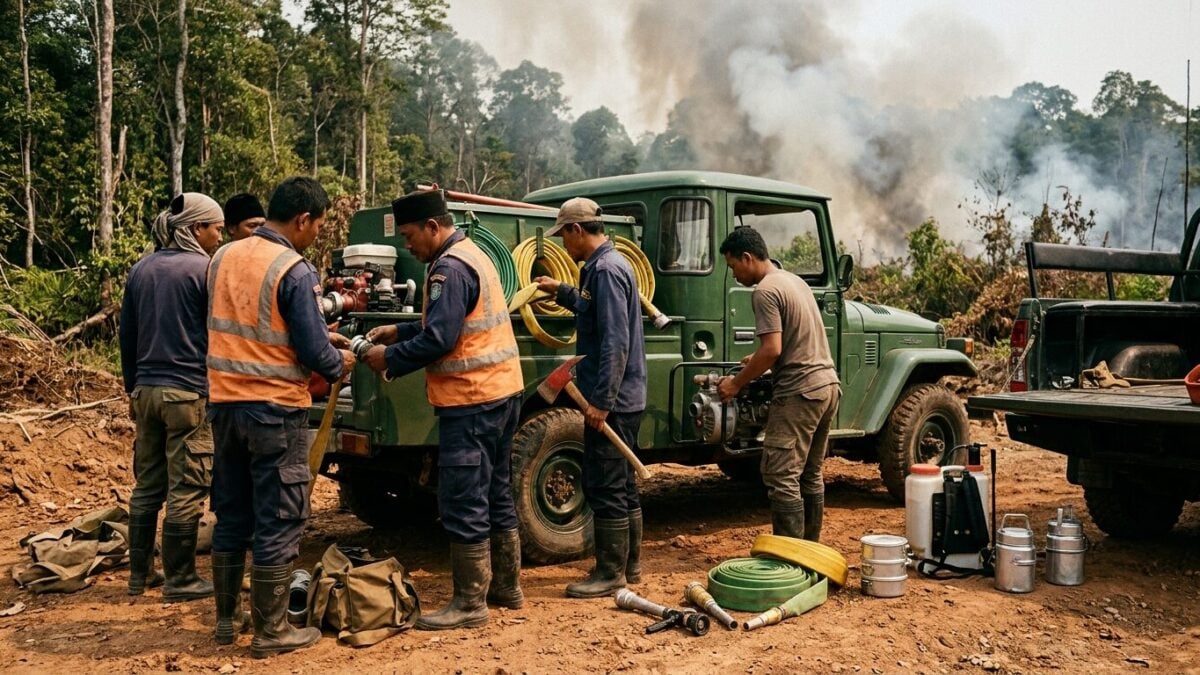 Indonesia Gives Tabalong $613,000 for Forest Fire Response