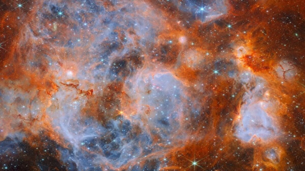 Webb Captures N159, an Eerie Star-Forming Region
