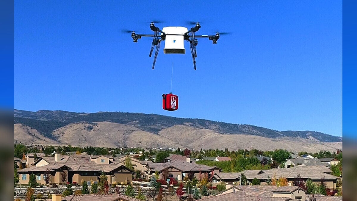 Delivery Drone Noise Drives North Garland Resident From Garden and Trails