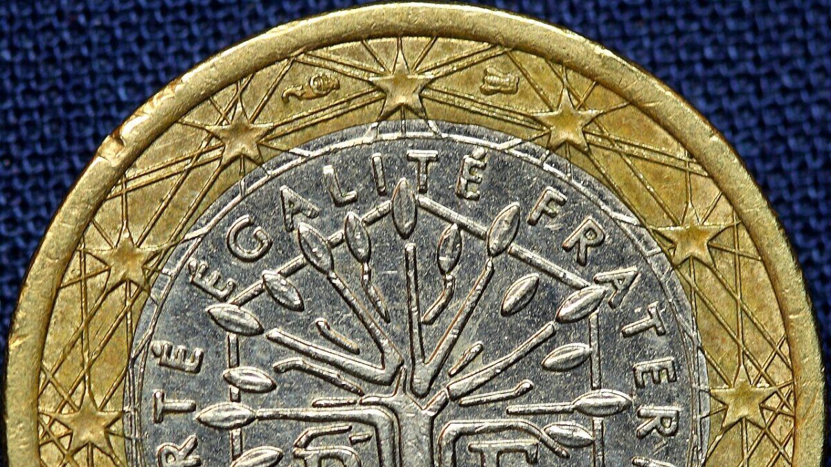Euro drops high energy pressure tests France and markets