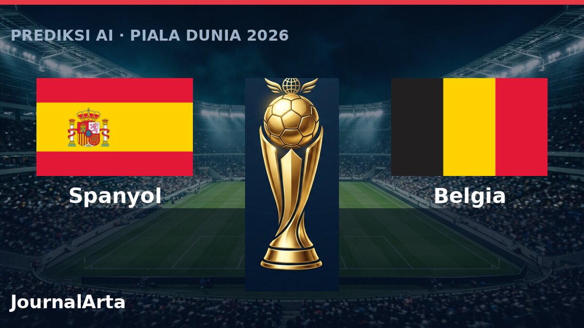 AI Prediction: Spain vs Belgium — World Cup 2026