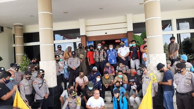 Inilah Pernyataan Sikap Aksi Demo di Depan Kantor Walikota Pangkal Pinang