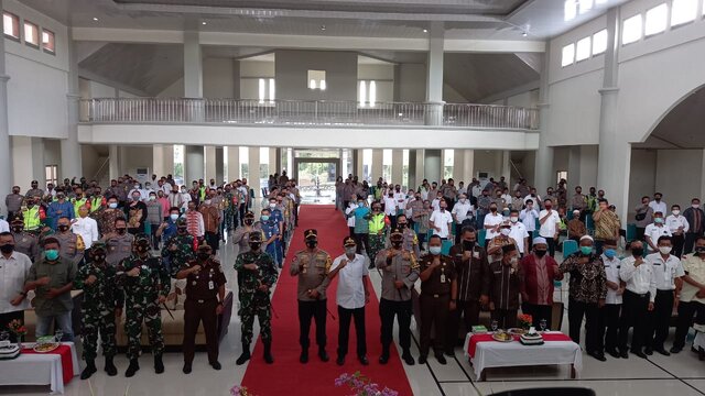 Danrem 045/GAYA Katakan Walaupun Basel Tidak Menonjol Penyebaran Covid-19, Tapi Harus Tetap Waspada