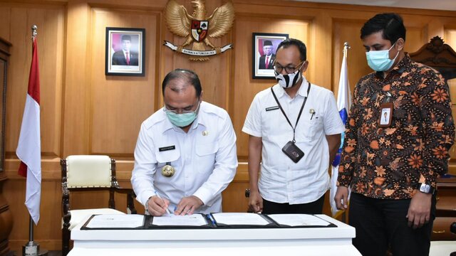 Kelola Air Bersih Babel, Gubernur Erzaldi Terima Kunjungan PT Metito