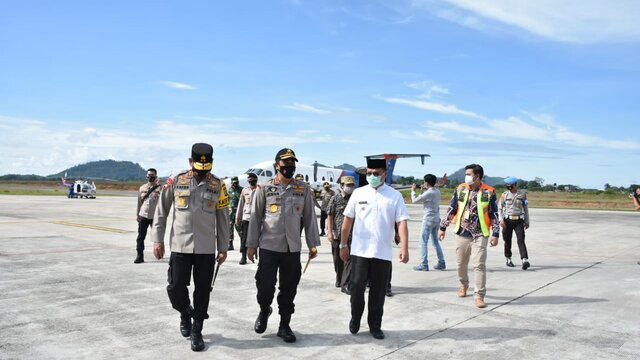 Kabarhakam Polri Komjen.Pol Agus Andrianto Kunjungi Babel