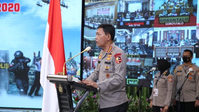 Gelar Apel Kasatwil, Kapolri Berikan Arahan Tegas Keseluruh Jajaran