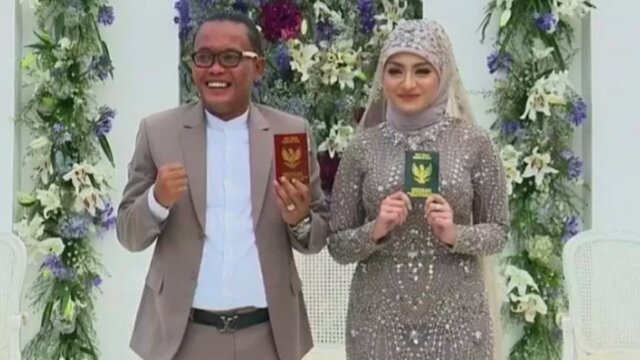 Komedian Sule dan Nathalie Holscher Resmi Menjadi Pasangan Suami Istri