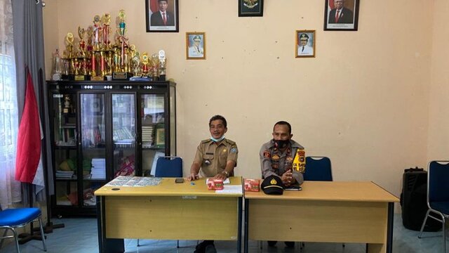 Pihak Polsek dan Kecamatan Kelapa Bersinergi Ciptakan Situasi Kamtibmas Jelang Natal dan Tahun Baru