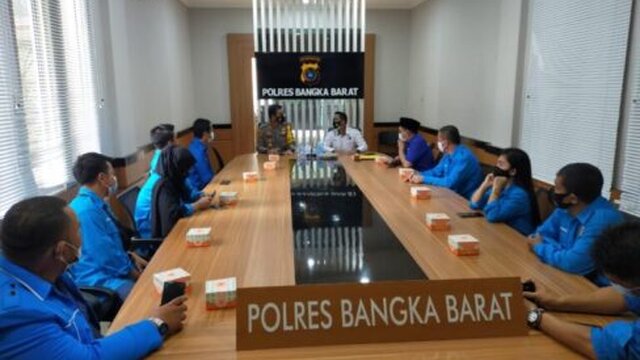 DPD KNPI Babar Lakukan Kunjungan Kerja Ke Polres Babar