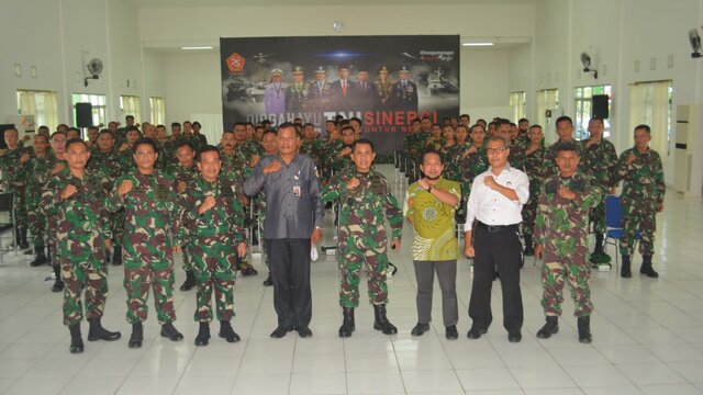 Korem 045/GAYA Gelar Binkom Apintel/PAM TNI Triwulan IV Tahun 2020