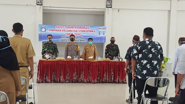 Kapolsek Jebus Imbau Masyarakat Jaga Kamtibmas Di Lingkungan Masing Masing