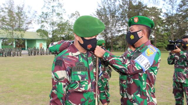 Korem 045/Gaya Gelar Upacara Pembukaan Latihan Penanggulangan Bencana Covid-19 TA.2020