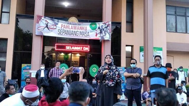 Syarifah Amelia Ucap Syukur Pasca Vonis Bebas oleh Hakim PN Tanjungpandan