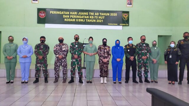 Hari Juang TNI AD, Korem 045/Gaya Serentak Donor Darah di Pangkalpinang, Babar dan Belitung