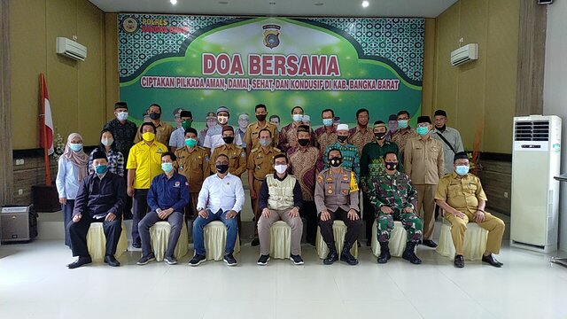 Ciptakan Pilkada 2020 yang Aman, Damai, Sehat, dan Kondusif Polres Babar Gelar Di Bersama