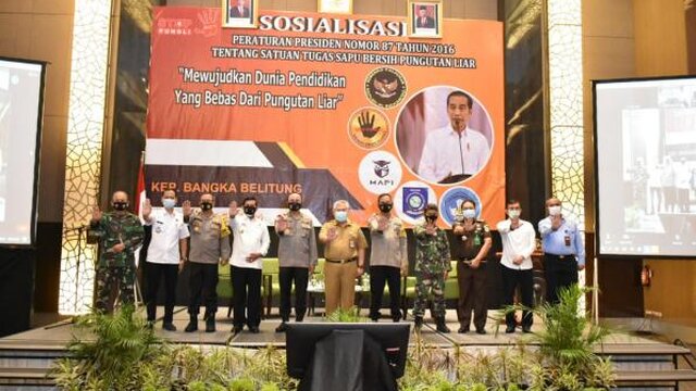 Pemprov Babel Bentuk Satgas Saber Pungli