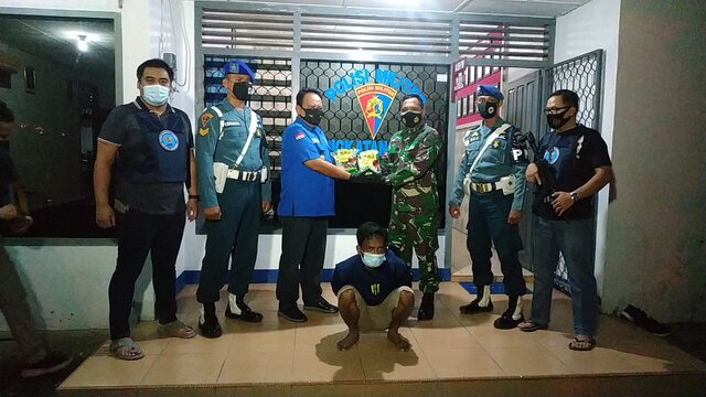 Bawa 2 Kg Sabu, Seorang Penumpang Kapal Diamankan Tim F1QR Lanal Babel