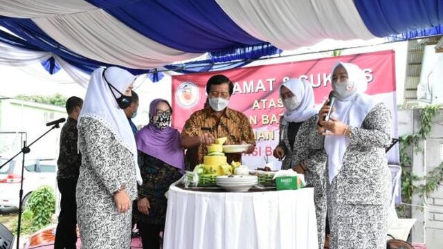 Pembagunan Gedung Sekretariat PD IBI Didukung Sepenuhnya oleh Pemprov. Babel