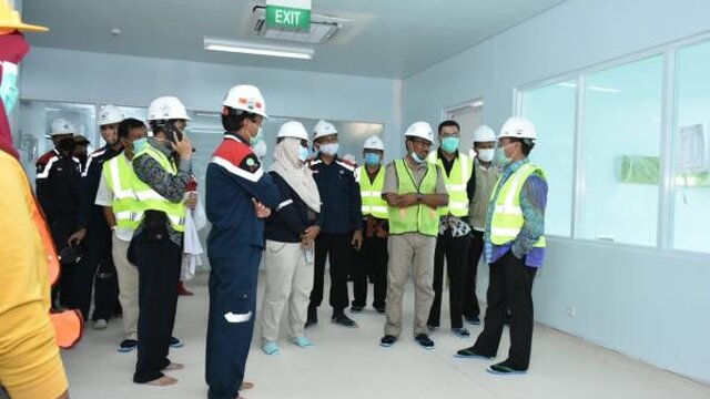 Pembangunan Rumah Sakit Infeksi dan Karantina Covid-19 Dipastikan Segera Rampung