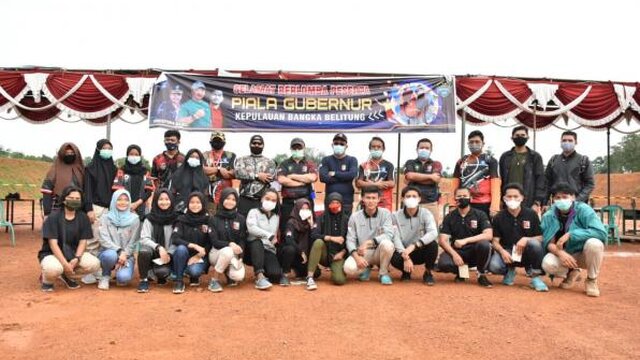 Gubernur Babel Erzaldi Rosman Tinjau Kesiapan Kejuaraan Nasional Menembak Piala Gubernur 2020