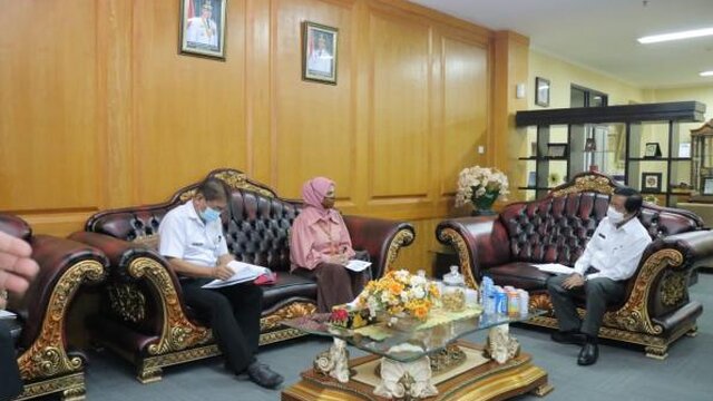 Fokuskan Diri Tangani Penyakit Tidak Menular, Wagub Babel Terima Kunjungan Direktorat P2PTM