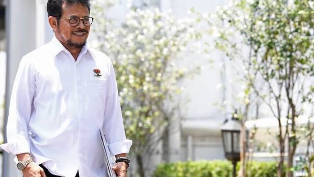 Presiden Joko Widodo Tunjuk Syahrul Yasin Limpo Sebagai Plt Menteri KKP