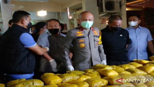201 Kg Sabu Berhasil Diamankan Ditresnakoba Polda Metro Jaya dan Satgas Merah Putih Bareskrim Polri di Wir Hotel