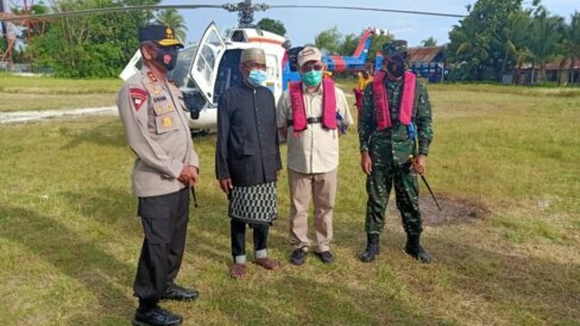 Danrem 045/Gaya Melaksanakan Kunker Bersama Gubernur Babel Dan Kapolda Ke Pulau Gersik