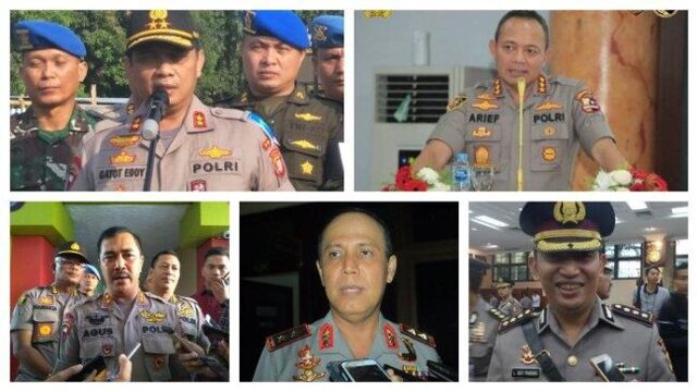 Presiden Jokowi Sudah Menerima Lima Nama Calon Kapolri Yang Diusulkan Kompolnas