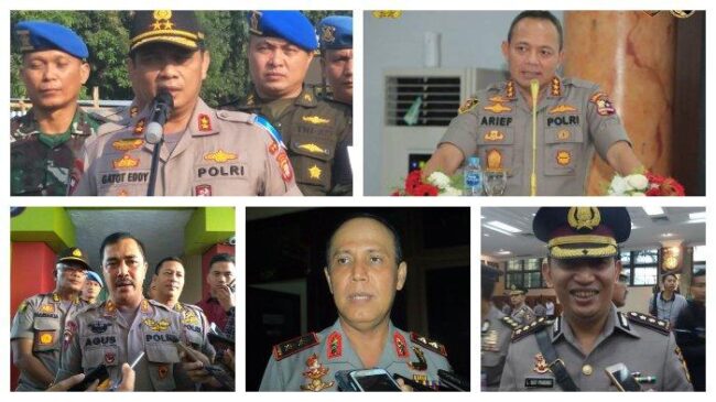 5 calon Kapolri