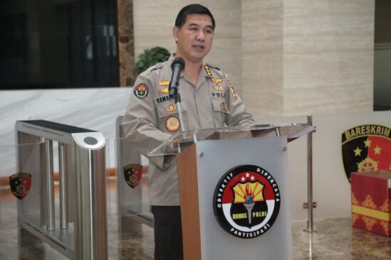 Kepala Bagian Penerangan Umum Polri Kombes Ahmad Ramadhan